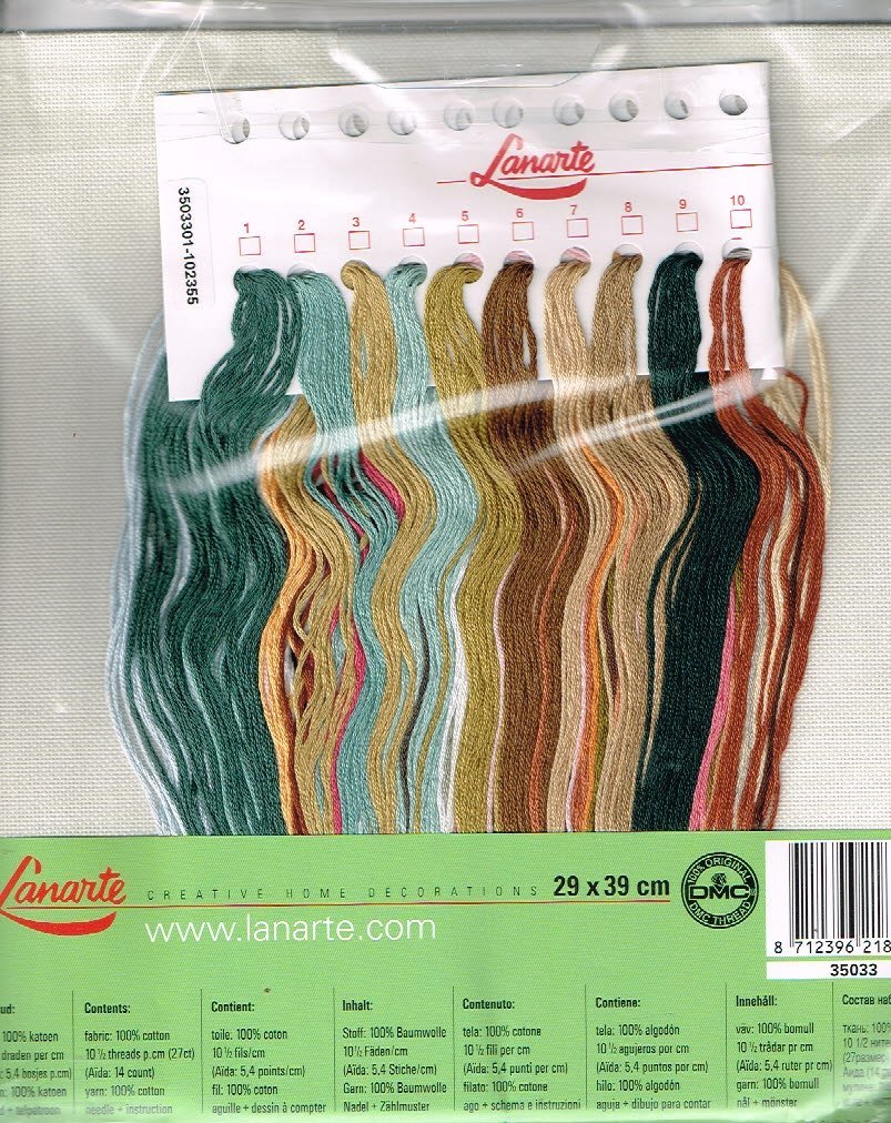 LANARTE BORDUURPAKKET, COCKATOOS 35033 - Afbeelding 2