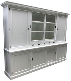 Buffetkast Gieten wit - wit 300 x 230 dichte zijdeuren