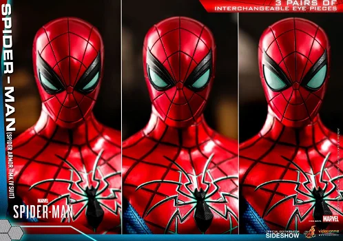 Hot Toys Spider-Man Spider Armor MK IV Suit VGM43 - 1