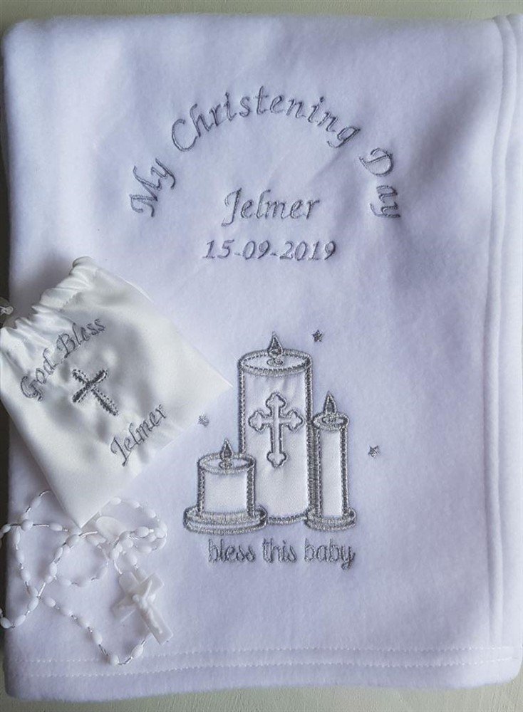 exclusief en modern doop dekens geboorte babyshower - Afbeelding 5