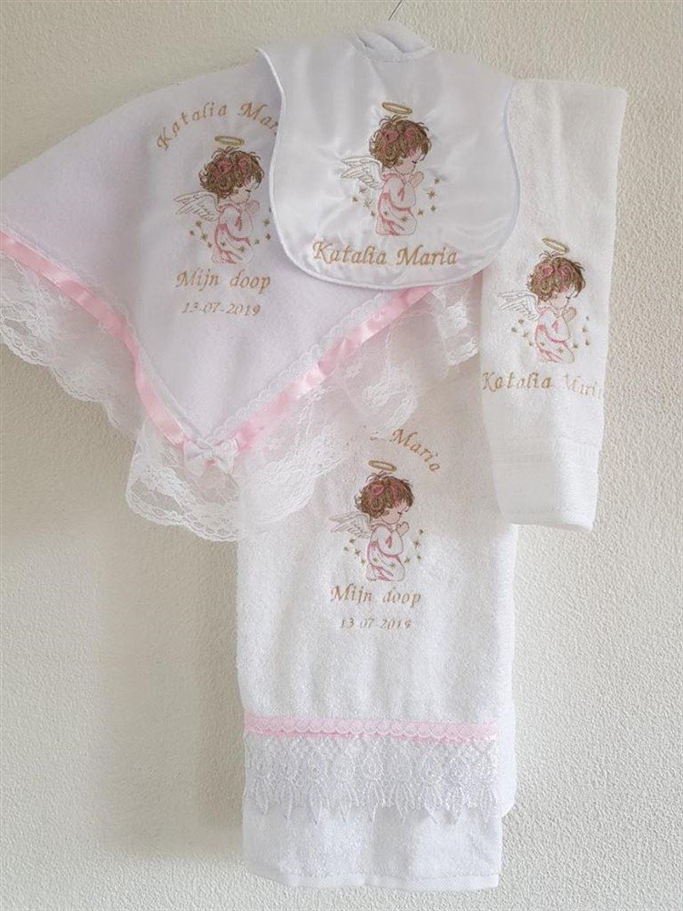 exclusief en modern doop dekens geboorte babyshower - Afbeelding 6