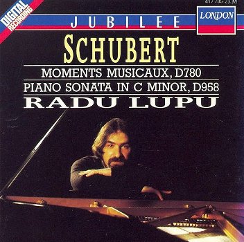 Radu Lupu, Schubert ‎– Moments Musicaux, D780 / Piano Sonata In C Minor, D958 (CD) Nieuw - 0