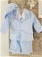 68 lichtblauw kostuumpje baby bruidsjonker doop kleding - 1 - Thumbnail