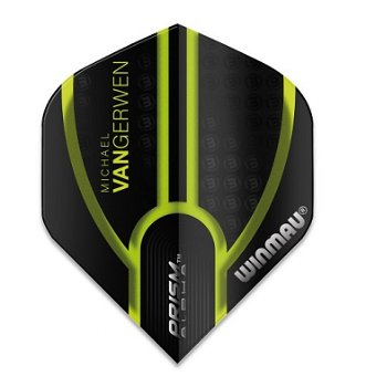 Winmau flight Michael van Gerwen Prisma Alpha STD zwart 6915-143 - 0