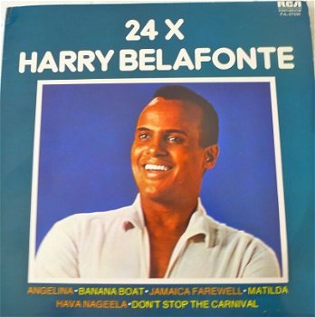 Dubbel lp: Harry Belafonte - 24 (hits) x Harry Belafonte - 0