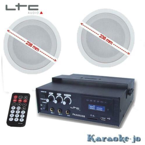 Muziek voor de winkel 60 Watt met 2 plafondspeakers (AP1410) - nr. 1