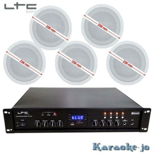 Muziek systeem met 5 x 30 Watt Plafondspeakers (KJWX5) - nr. 1