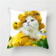 KUSSENHOES - BLOEMEN POES - 0 - Thumbnail