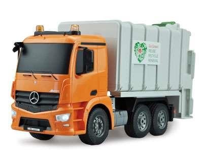 RC vrachtwagen Mercedes vuilnisauto 1:20 40cm - 0