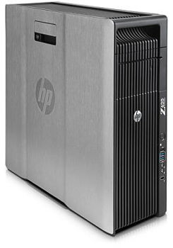 HP Z620 2x Xeon 10C E5-2680v2, 2.8Ghz, 128GB DDR3, 256GB SSD+2TB HDD,Quadro K4200 4GB, Win 10 Pro - 0