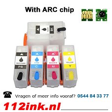 Hervulbare 202XL inktpatronen met ARC chip.