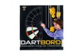 Longfield dartbord flocked 2,5cm met 6 dartpijlen - 1 - Thumbnail