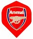 Voetbal dart flight Arsenal Footbal Club 75 micron - 0 - Thumbnail
