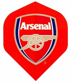 Voetbal dart flight Arsenal Footbal Club 75 micron