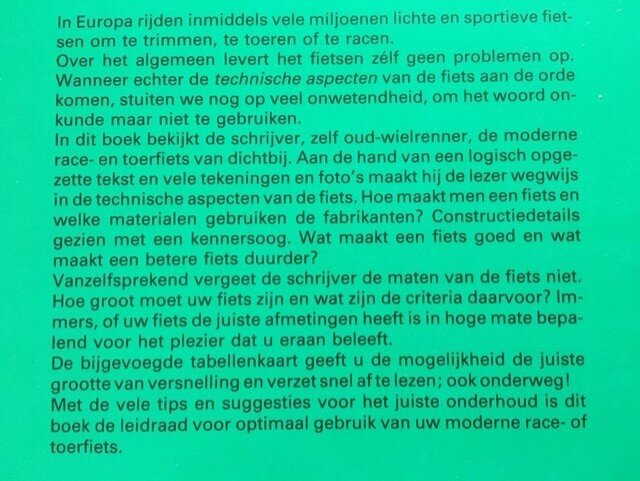 Race- en toerfietsen - Bert Alfrink - Afbeelding 2