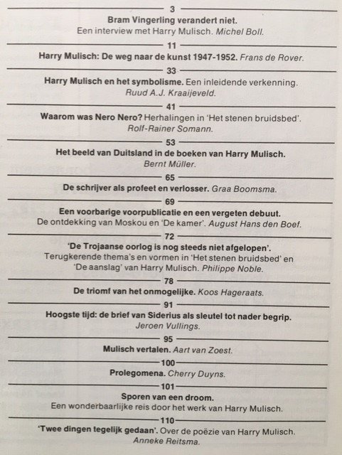 Bzzlletin 135 - Harry Mulisch - Afbeelding 2