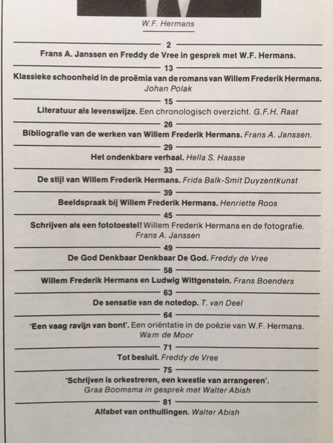 Bzzlletin 126 - W.F. Hermans - Afbeelding 2
