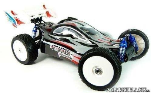 RC Auto Attacker Radiografische Nitro Buggy 1/8 nieuw!!! - 0