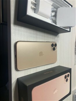 iPhone 11 Pro Max 256 GB, goud ontgrendeld - 1