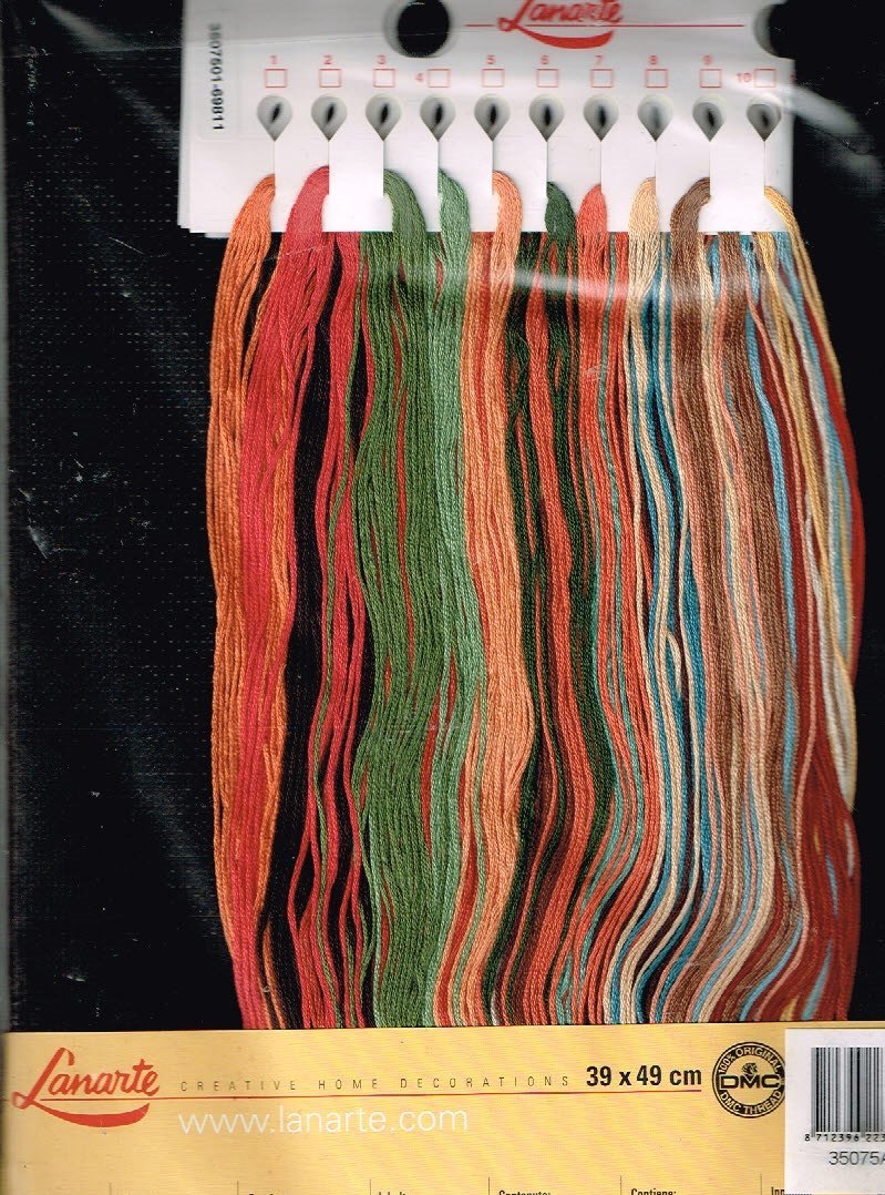 LANARTE BORDUURPAKKET, TRADITIONAL AFRICAN JEWELLERY 35075 - Afbeelding 2