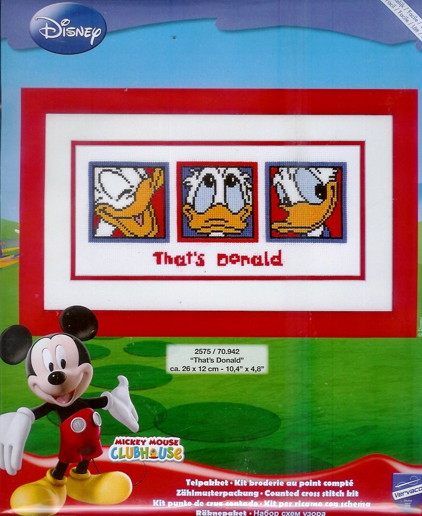 DISNEY BORDUURPAKKET , THAT'S DONALD, laatste - nr. 1