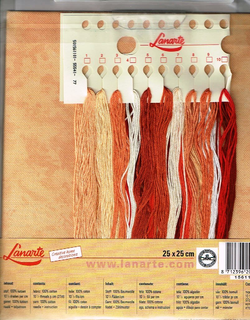 AANBIEDING LANARTE BORDUURPAKKET , SWEETHEARTS -LOVING 15611 - Afbeelding 2