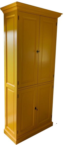 Gele dichte kast Lochem 100 x 50 x x220cm