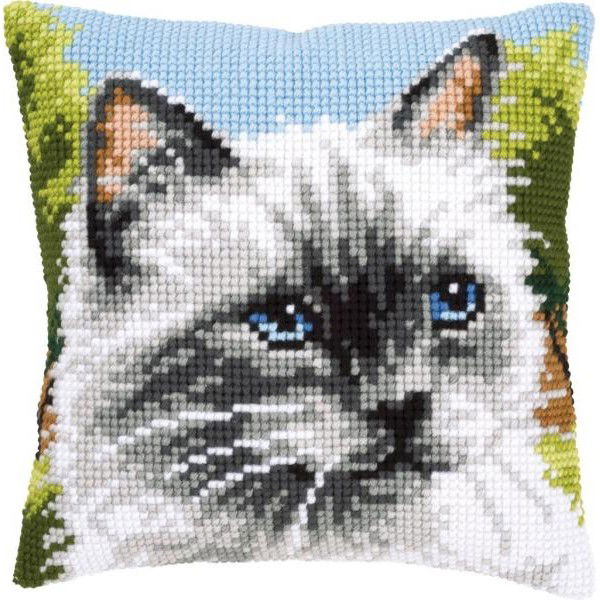 Borduurpakket SIAMESE KAT NIEUW ! - nr. 1