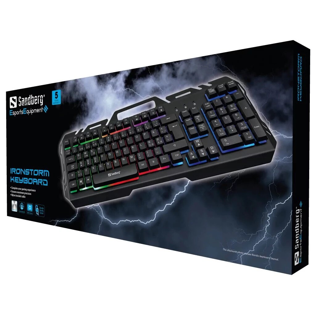 IronStorm Keyboard DE Complete your gaming experience - Afbeelding 4