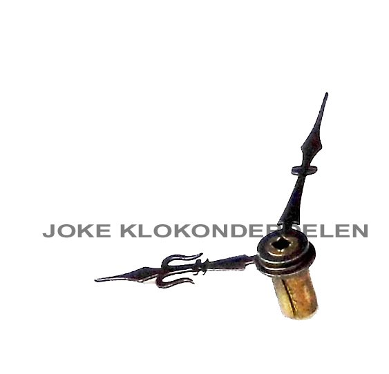 == Wijzers Franse pendule = oud =42318 - Afbeelding 2