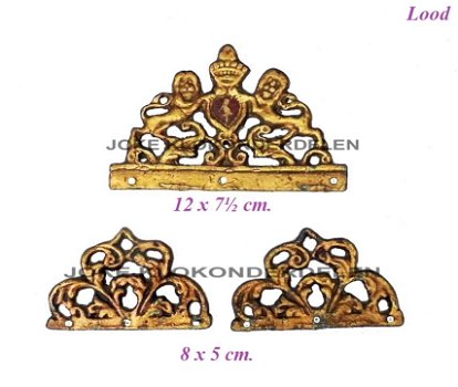 == Boven / Zij lood = stoelklok = 42330 - 1