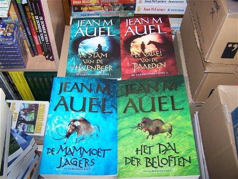 Auel, Jean : Aardkinderen 1-4 (paperback) - 0