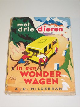 Met Drie Dieren In Een Wonderwagen - A.D. Hildebrand - 0