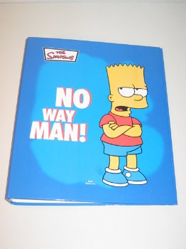 A4 Ringmap - The Simpsons - Bart Simpson - No Way Man ! - 0