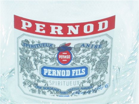 Glas Pernod - Spiritueux Anise Pernod Fils - 1