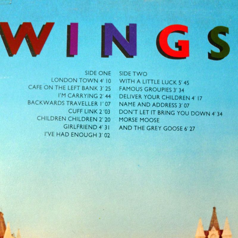 LP Wings - London town - Afbeelding 2