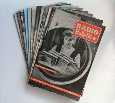 [1963] Radio Bulletin, jrg. 32, 1963 compleet, Muiderkring - 0