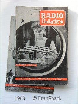 [1963] Radio Bulletin, jrg. 32, 1963 compleet, Muiderkring - 1