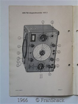 [1966] Bedienungsanleitung AM-FM-Abgleichsender AS2, Grundig/ H&B - 2