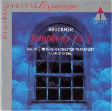 Eliahu Inbal  -  Bruckner : Radio-Sinfonie-Orchester Frankfurt · ‎– Symphony No. 3  (CD)  Nieuw  