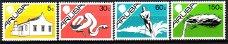 Aruba 5- 8 postfris. 1986.
