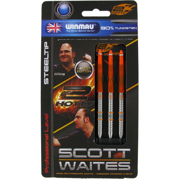 Dartpijlen Winmau Scot Waites 90% tungsten orange - nr. 1