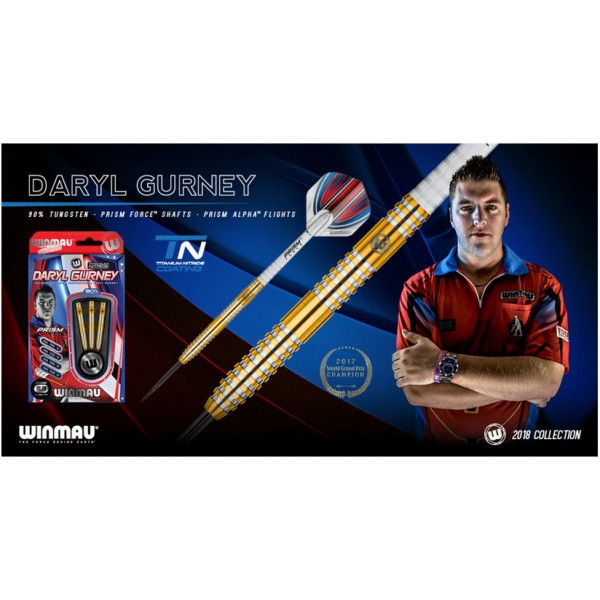 Dartpijlen Winmau Daryl Gurney 90% tungsten - Afbeelding 3