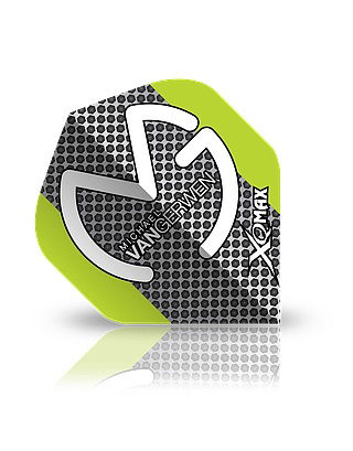 Flight XQ-max Michael van Gerwen flight Groen-Grijs - nr. 1