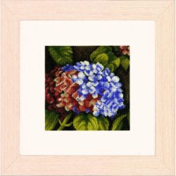 Borduurpakket HORTENSIA Nieuw !