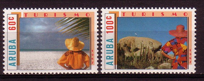 Aruba 28 - 29 postfris. 1987. - 0