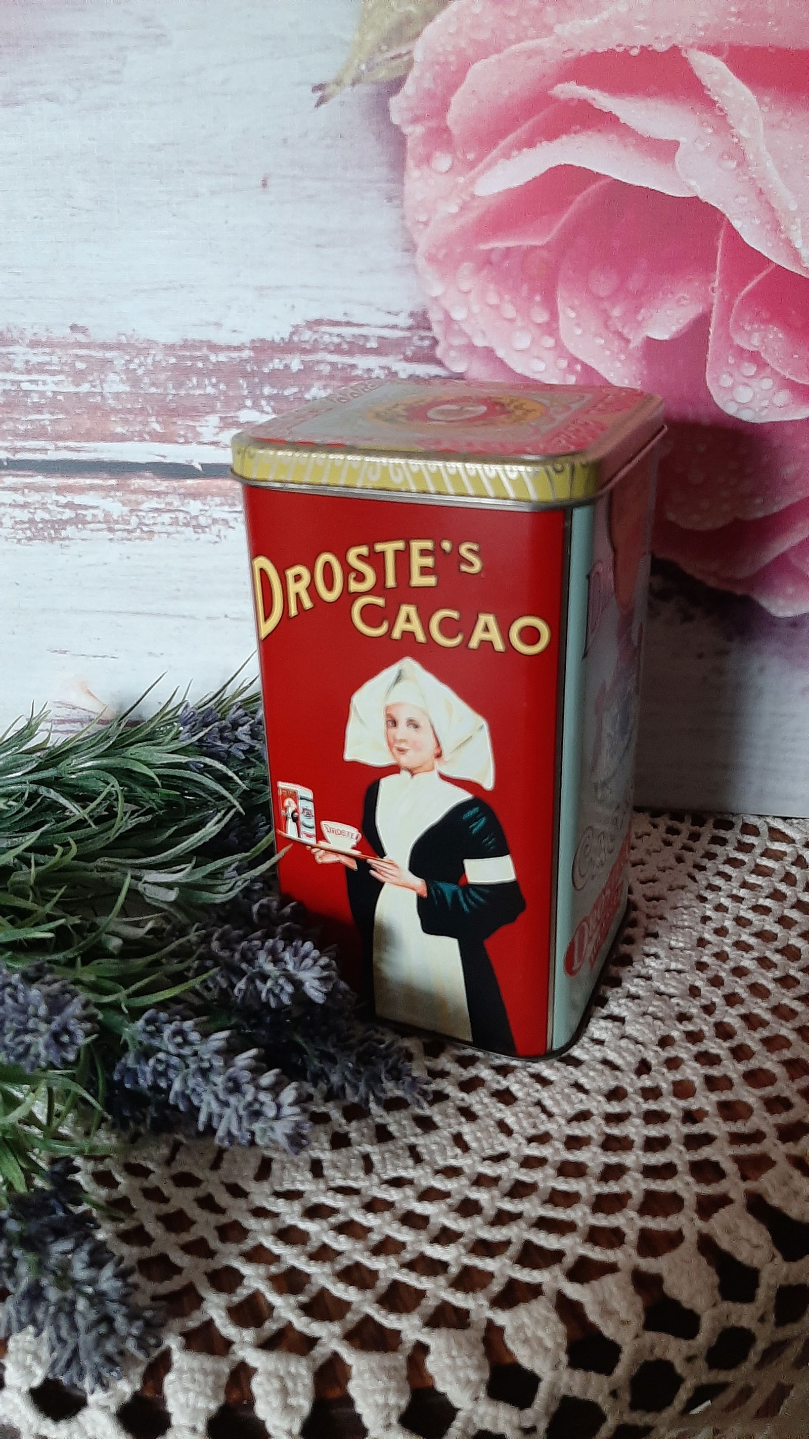 Blikje van Droste Cacao 250 gram - Afbeelding 2