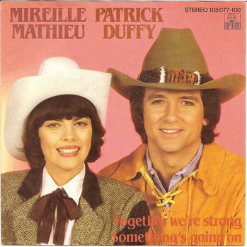 Mireille Mathieu & Patrick Duffy ‎– Together We're Strong (Vinyl/Single 7 Inch) - 0