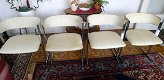 Vier vintage design (eetkamer)stoelen uit de zestiger jaren - 1 - Thumbnail