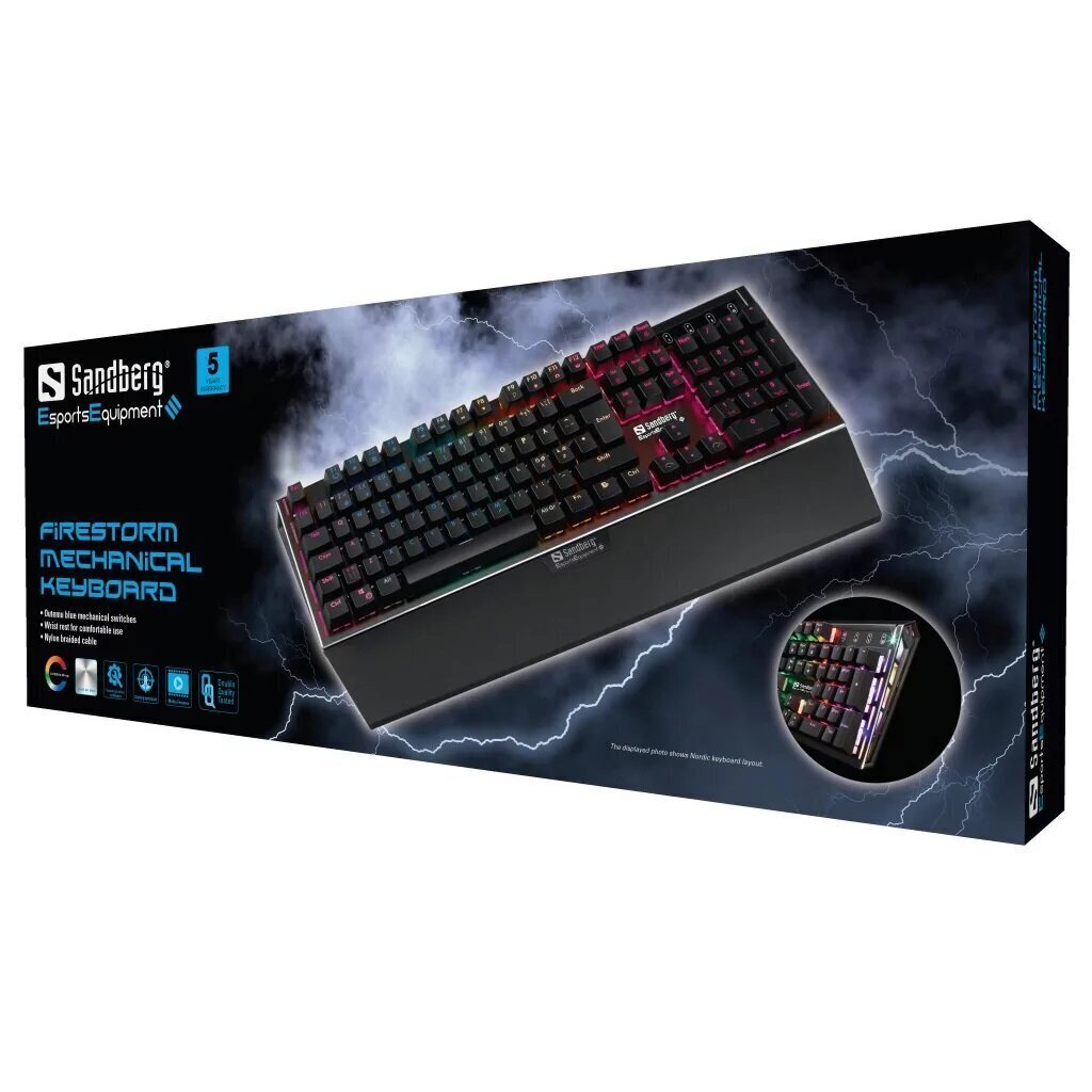 FireStorm Mech Keyboard UK het ultieme toetsenbord voor de serieuze gamer - Afbeelding 4